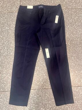 Old Navy Women's a navy Straight-Leg Dress Pants